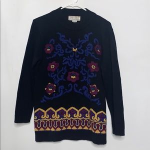 VTG 1990s Embroidered Sweater